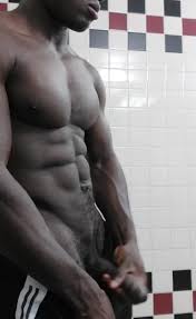 Two fantastic black muscle men worship each other jpg x Muscular black man gay