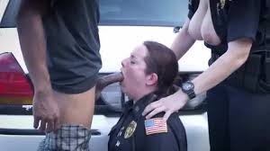 Two female cops fuck a black dude as his punishement jpg x Female cops