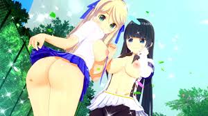 Imu and miyabi intense lesbian play and futanari sex senran kagura hentai jpg x Senran kagura lesbian