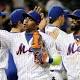 Conforto hits 2 HRs, Blevins helps Mets hold off A's 7-5 (Jul 21, 2017) 