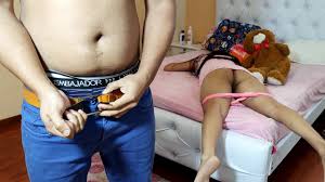 Two old perverted men dominate a young brunette jpg x Pervert old teen