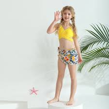 pretty little girls in bikinis |Tutto Piccolo Golf Collection Girls Bikini - Red.