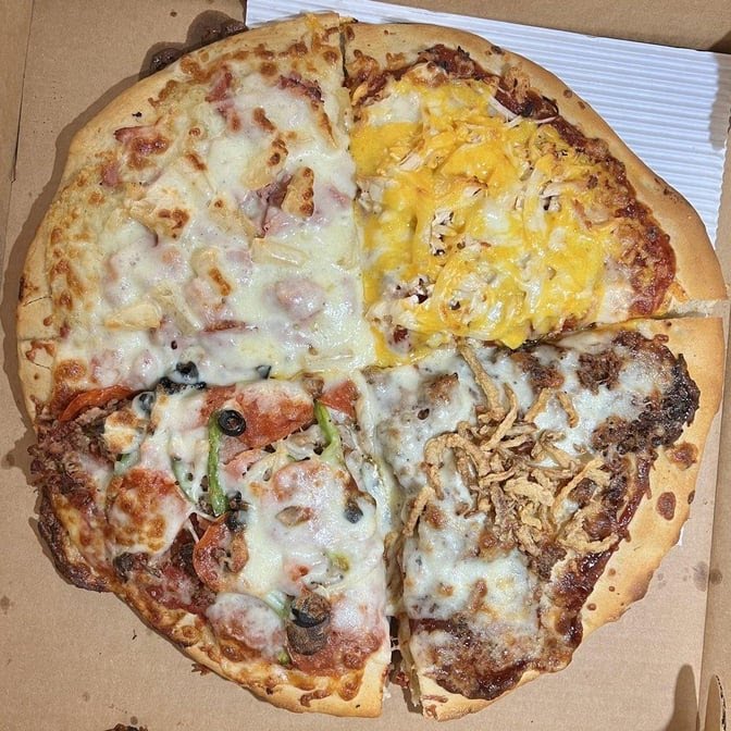 Bottoms Up Pizza by null