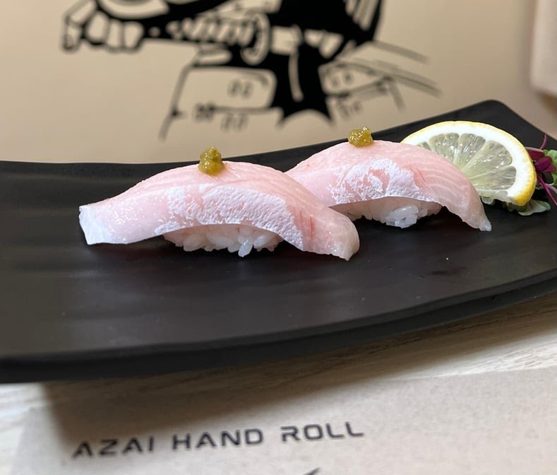 Azai Hand Roll Sushi by null