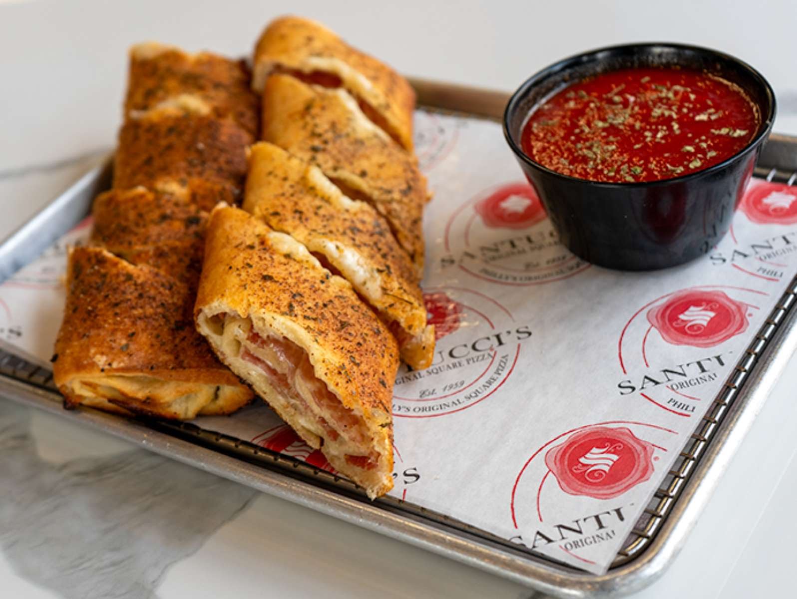 Santucci's Original Square Pizza by null