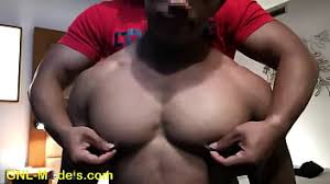 Big pecs oily muscular guy jerks of big veiny cock pornhub gay jpg x Huge pecs