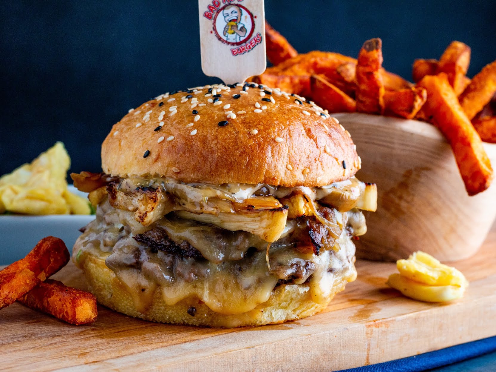 BAD AS'S BURGERS by null