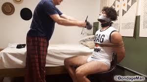 Tied and gagged wife fucked in bondage jpg x Bound and gagged videos