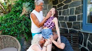 Way porn family pool party old young threesome jpg x Old young family