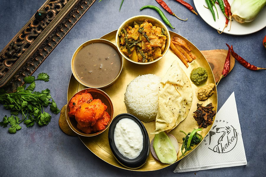 The Blue Poppy Thakali by null