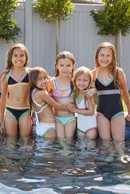 pretty little girls in bikinis |EQWLJWE Girls Summer Swimsuits Casual Girls Fashion Swimsuit Set High Waist  Backless Swimsuit Bikini Set 2-12 Years - Walmart.ca