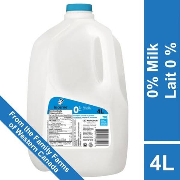 Skim Milk Nutrition Facts Canada Besto Blog