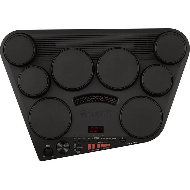 Yamaha DD75 Portable Digital Electronic Drum Set - with 2 Pedals and Drumsticks