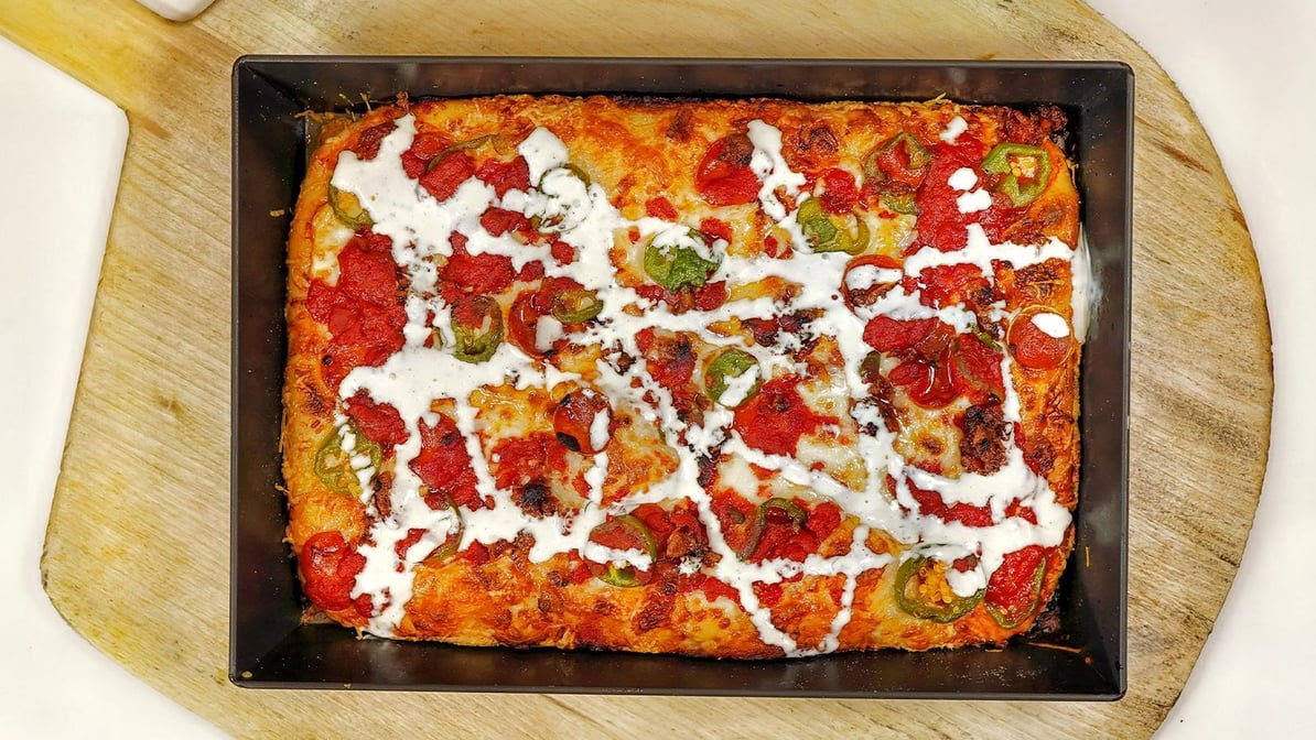 8Mileπ Detroit Style Pizza by null