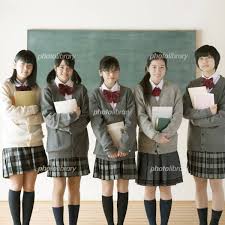 女子中学生　集合写真|写真館