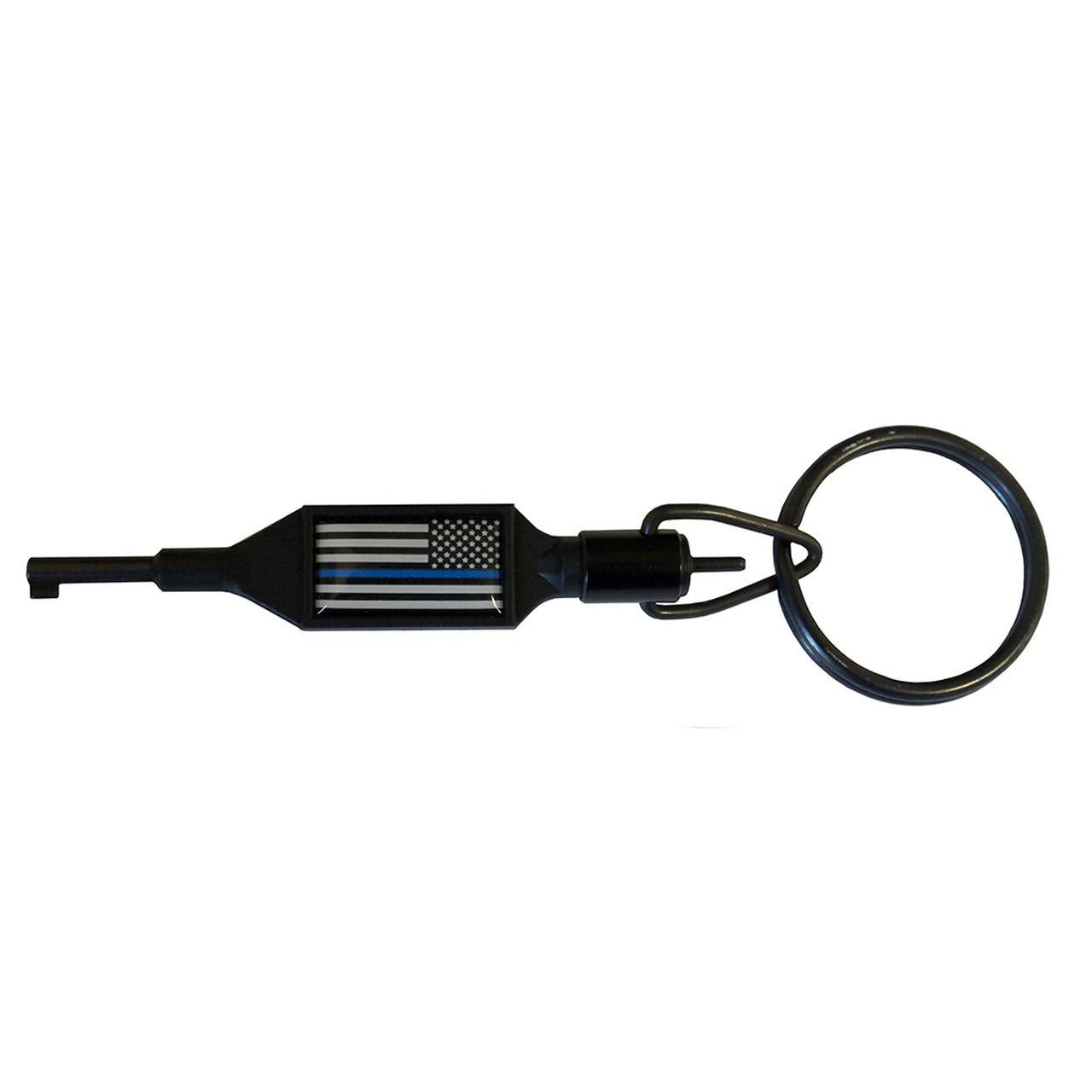 Zak Tool Aluminum Pocket Handcuff Key, Black