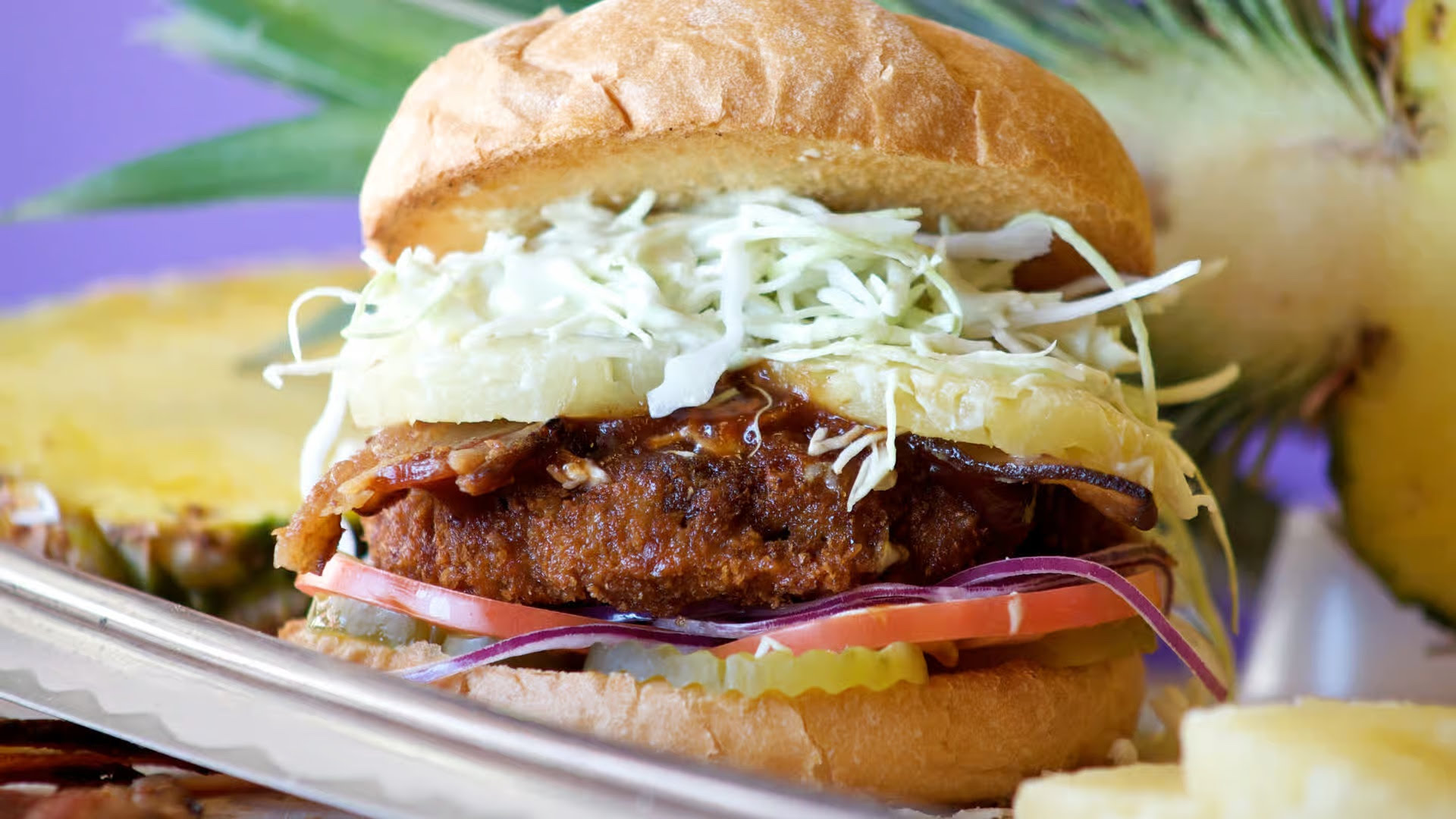Katsu Burger by null