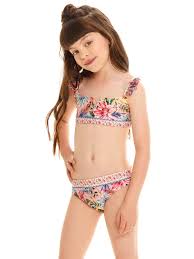 child kids bikini models|Patachou - Girls Pink Butterfly Ruffle Bikini | Childrensalon Outlet