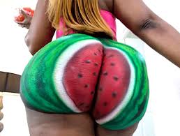 Big butt goddess watermelon butt is observed a lover in the kitchen jpg x Watermelon butt