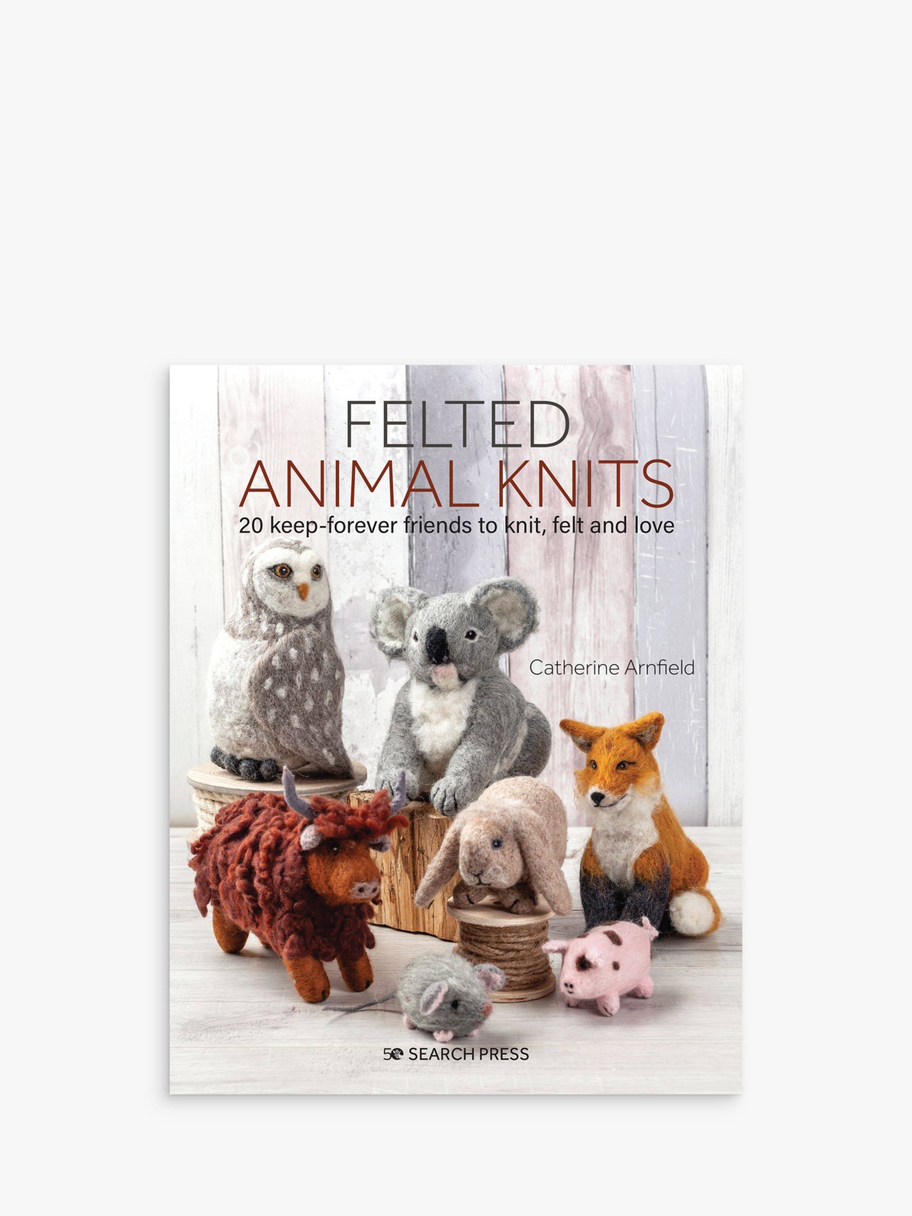 Craft Kit Needle Felting, Animals in water, 1 pack