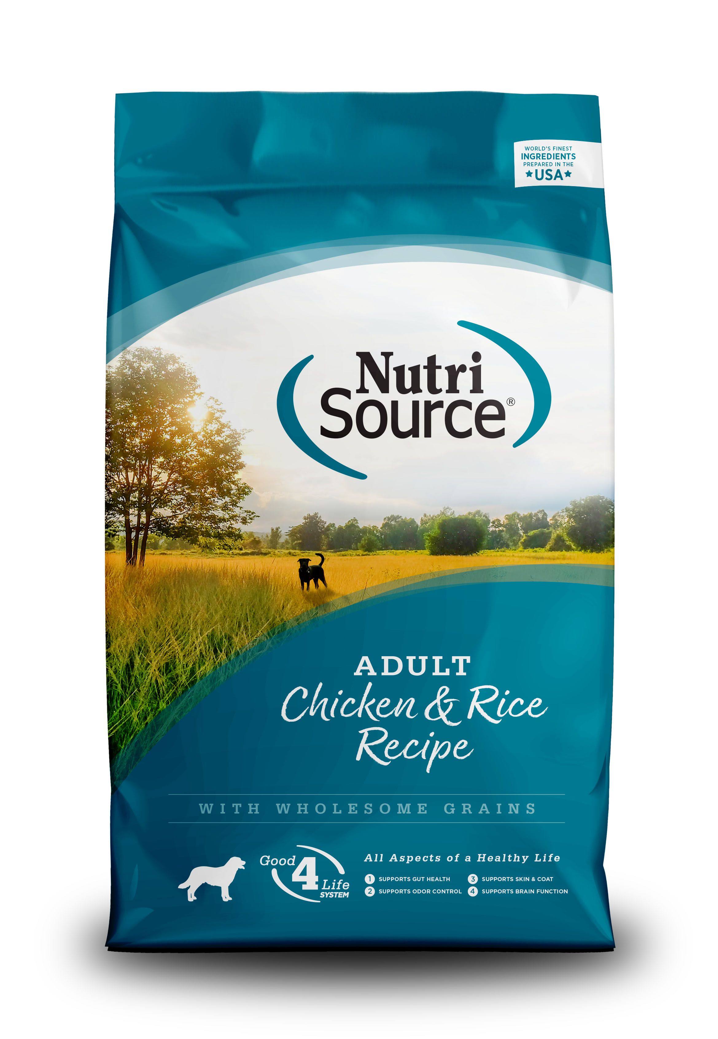 NutriSource Adult Dry Dog Food - Chicken and Rice Formula