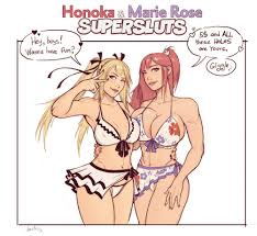 Honoka and marie rose jpg x Honoka and marie rose