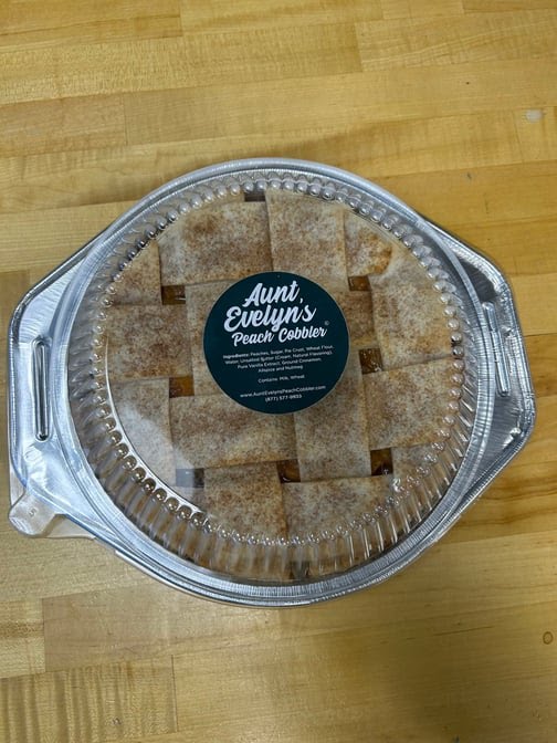 Aunt Evelyn's Peach Cobbler by null
