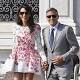 George Clooney, Amal Alamuddin Step Out as Husband and Wife After Italian ...