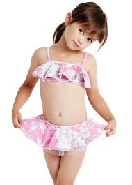 little girl bikini|Girls Pink Robin Bikini Bottoms | Sandy Feet Australia