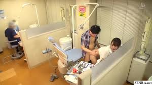 Japanese female dentist seduce to fuck at work older client in uncensored jav porn jpg x Japanese dental