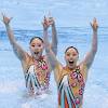 乾・吉田組４位で決勝進出 アーティスティックスイミング