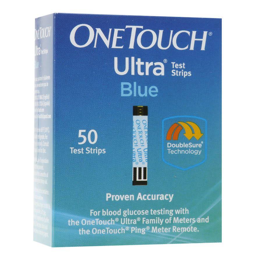 One Touch Ultra Blue Test Strips - 50 Test Strips