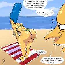 Blargsnarf the simpsons a day in the life of marge porn comic jpg x Marge simpson comic