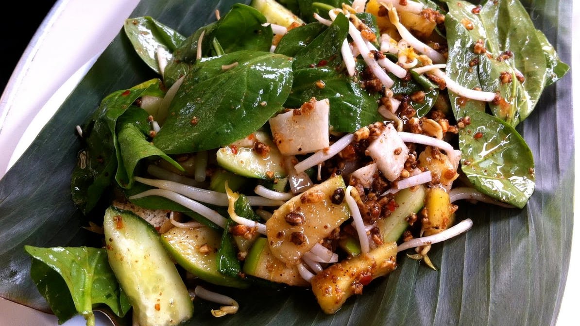 Singapore's Banana Leaf by null
