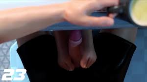 Footjob under table porn dino tube jpg x Footjob under table