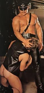 Guy in leather fuck his buddy outside vintage scene jpg x Vintage leather