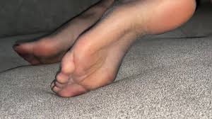 Nylon soles and toes tease up close jpg x Nylon toes