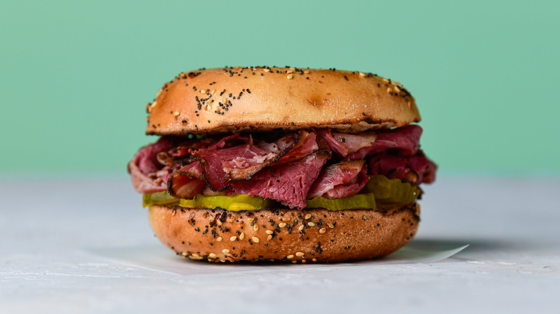 Black Seed Bagels by null