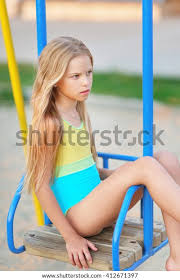 Little girl|Portrait Of A Beautiful Little Girl In The Summer Stock ...