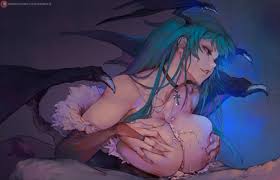 Rule if it exists there is porn of it devilscry morrigan aensland nidalee jpg x Nidalee and morrigan
