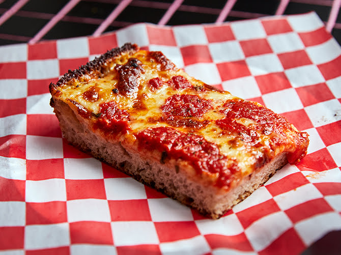 Upside Pizza by null