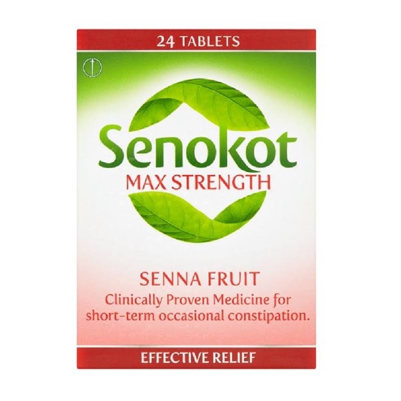 Senokot Max Strength Tablets 24