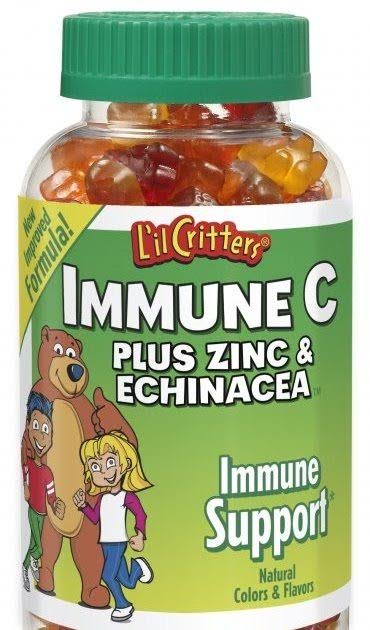 Lil Critters Immune C Plus Zinc - 60ct