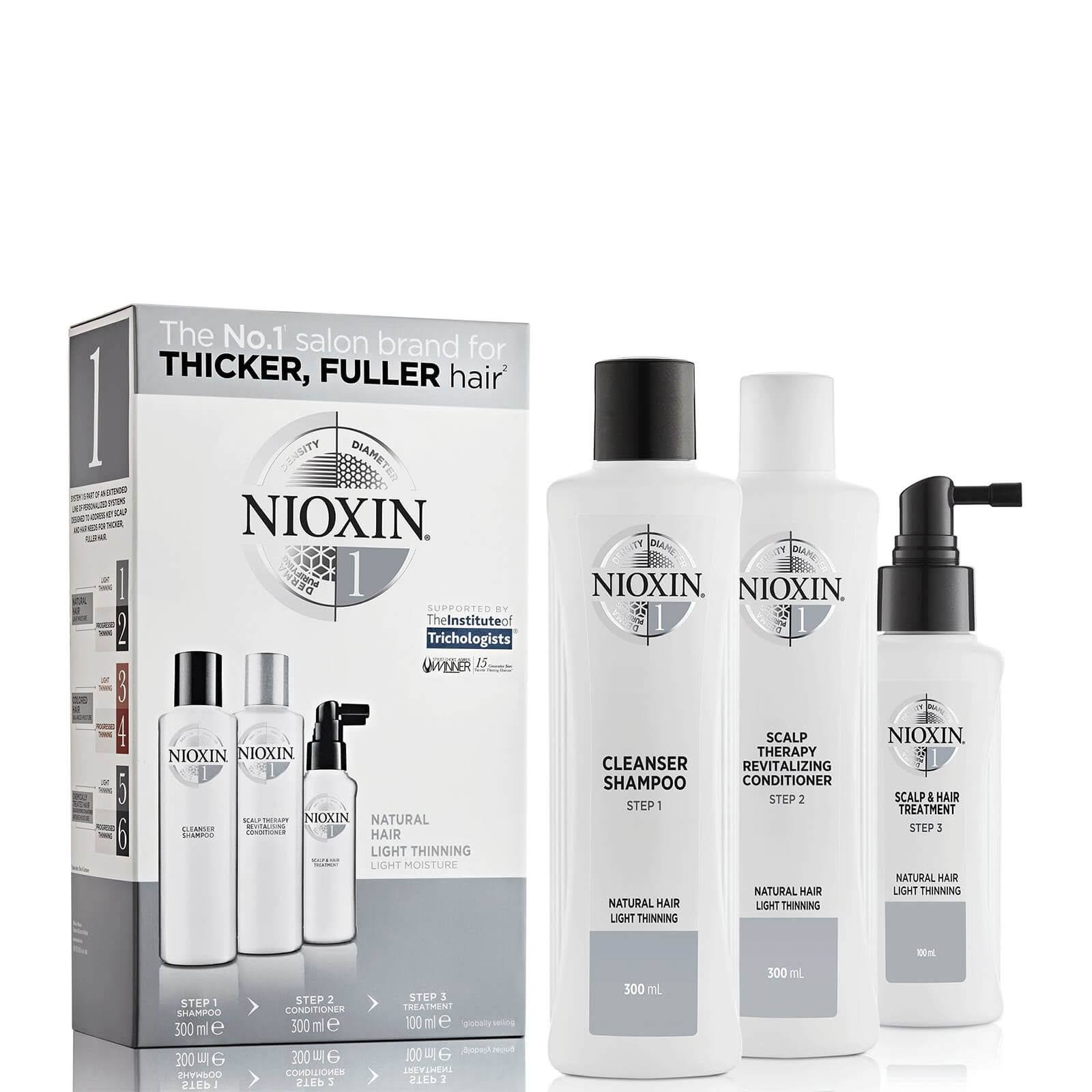 Nioxin system 1 kit for fine/normal to light thinning