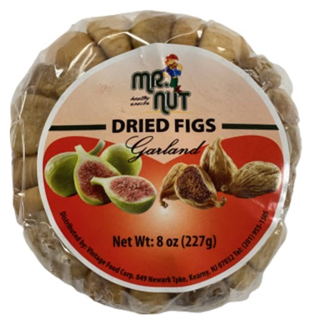 Vintage Mr. Nut Dried Figs Garland 227gr