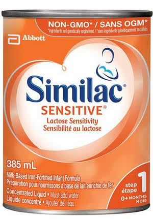 Similac Sensitive Concentrated Lactose-Free Liquid Formula Baby Formula