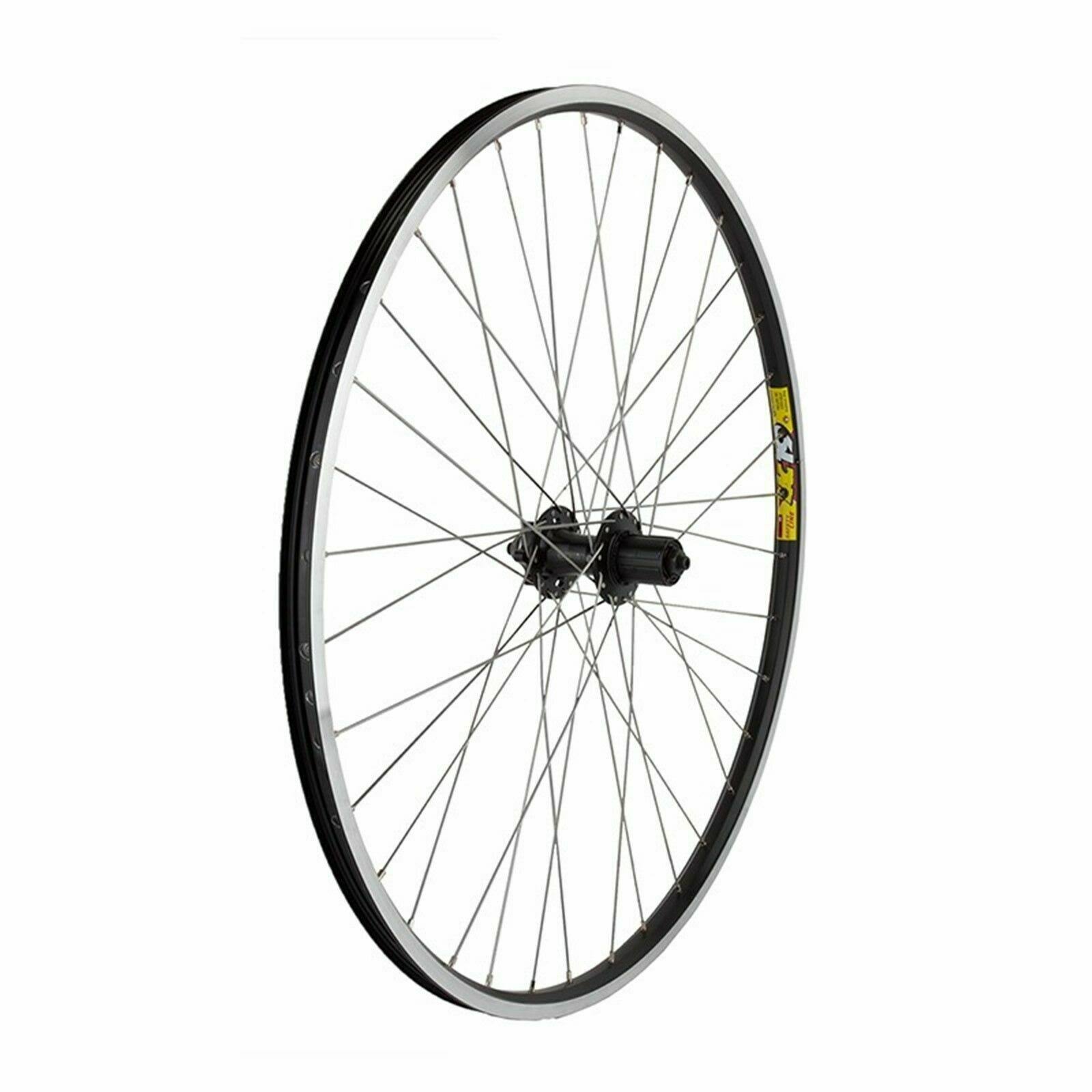 Wheel Master Disc Rear Bicycle Wheel - Black, 700c
