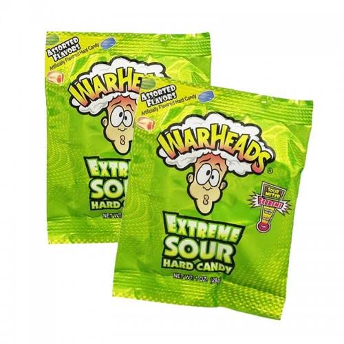 Warheads Extreme Sour Candy - 1oz, x12