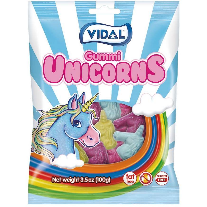 Gummi Unicorns Candy - 3.5-oz. Bag