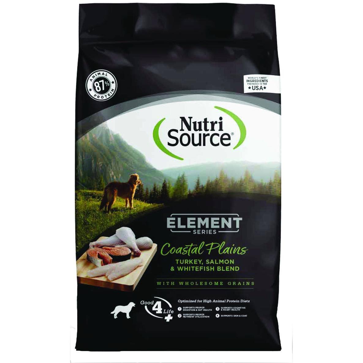 NutriSource Element Coastal Plains Dry Dog Food, 4-lb